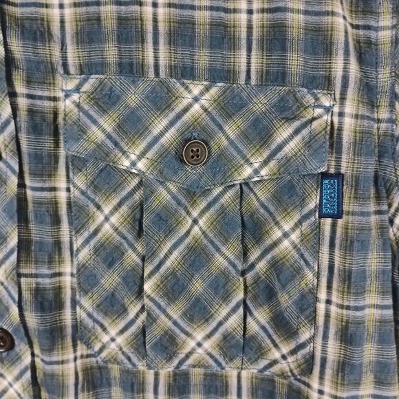 Outdoor Research Mens Rugged Plaid Short-Sleeve Button Up Shirt Size M Outdoor - Picture 4 of 6